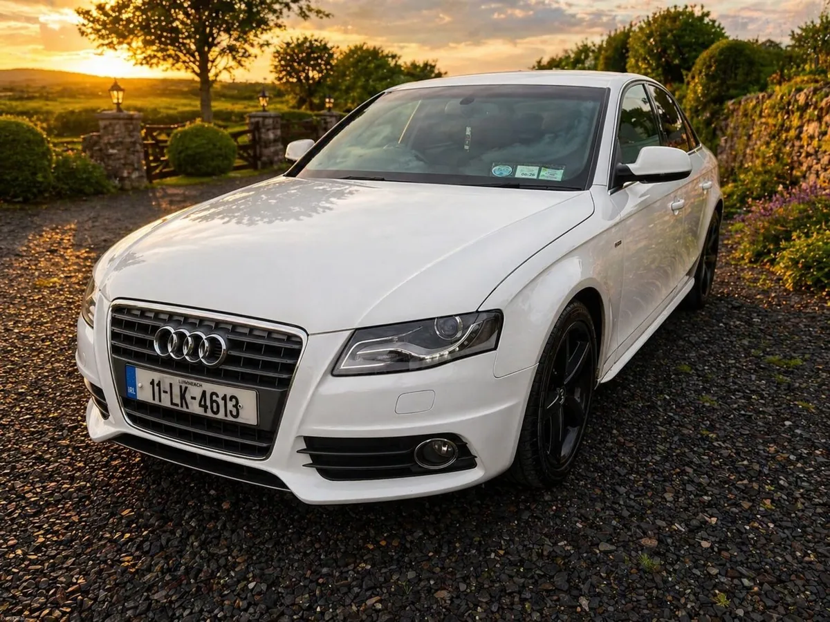 Audi a4 white - Image 2