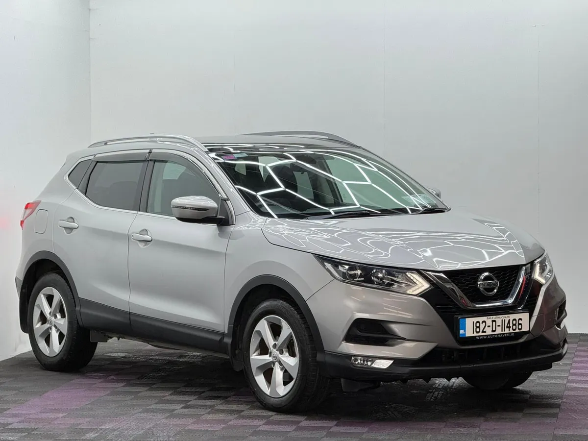 2018 Nissan Qashqai SV 1.5D, Low Kms, New NCT - Image 1