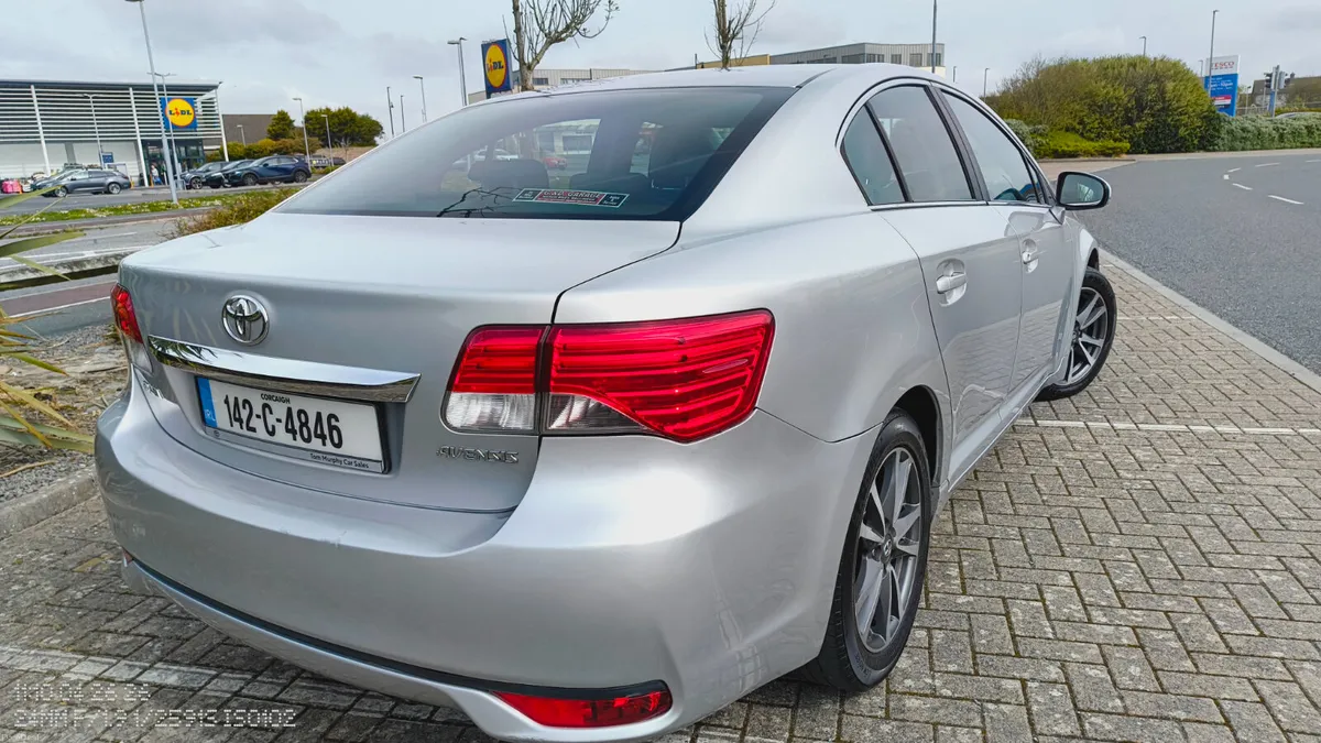 Toyota Avensis 2014 Icon saloon. NCT 11/03/27 - Image 2