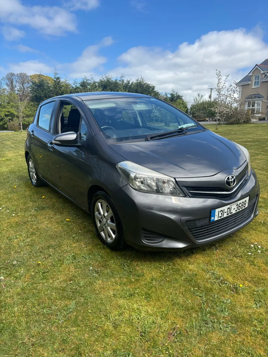 2013 Toyota Yaris tax and test - Image 1