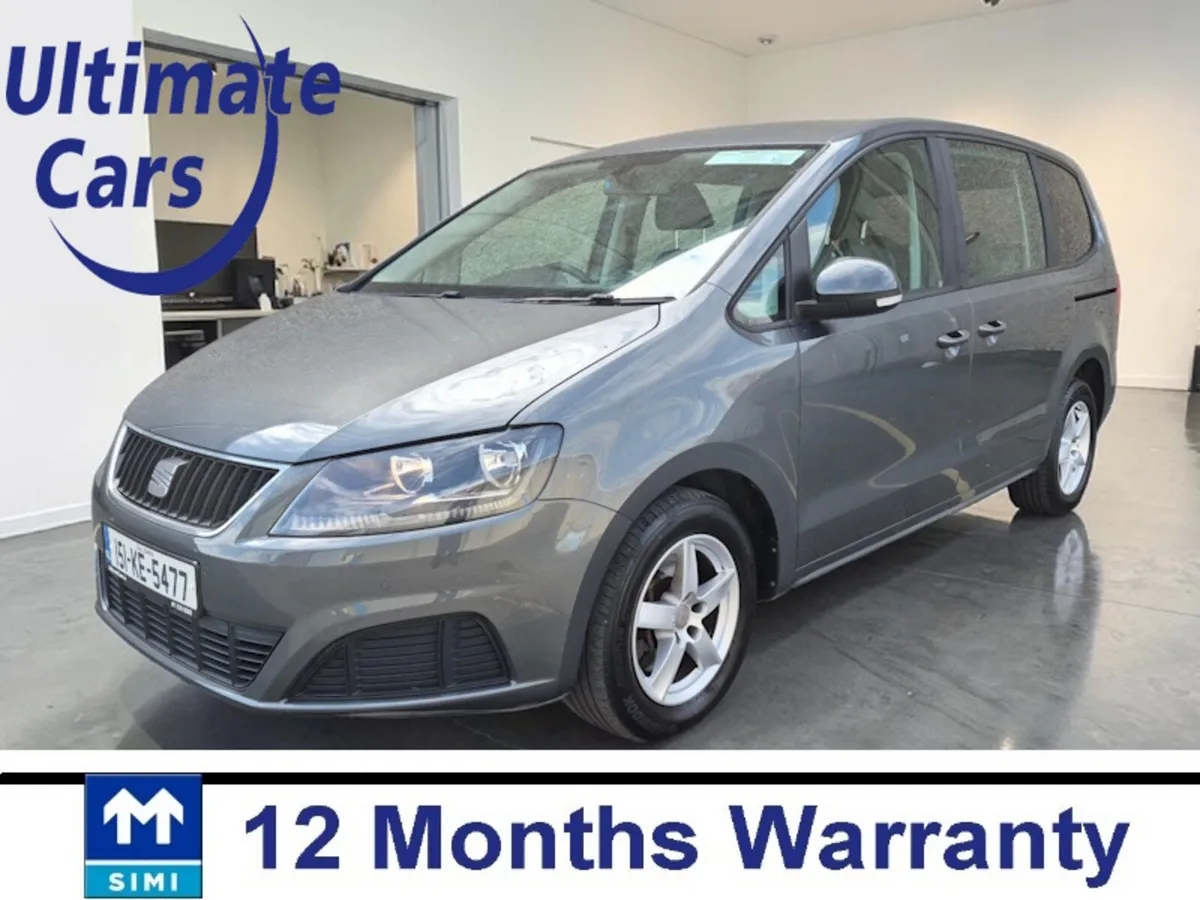 2015 SEAT Alhambra 2.0Tdi 1 Year Warranty Finance - Image 1
