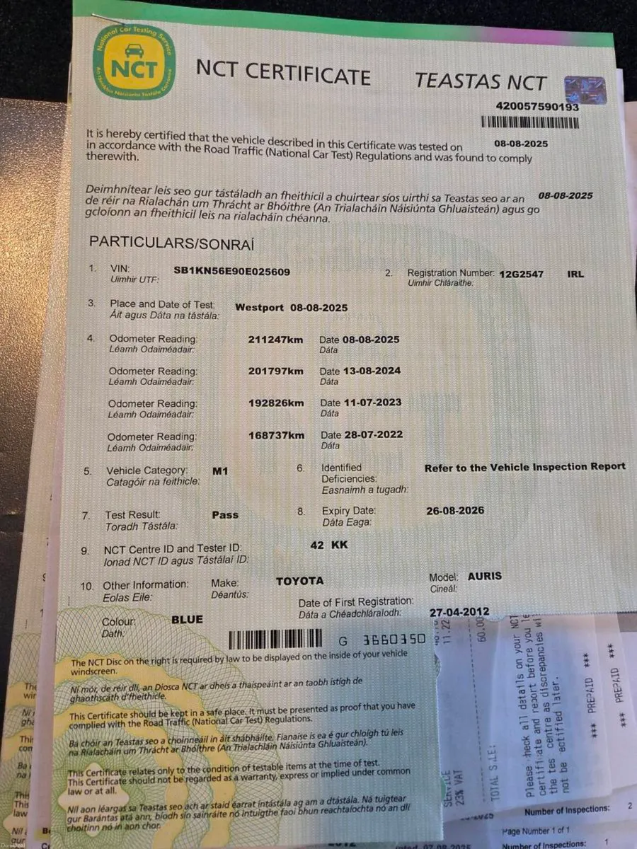 Toyota Auris 1.4 D4D - Image 4