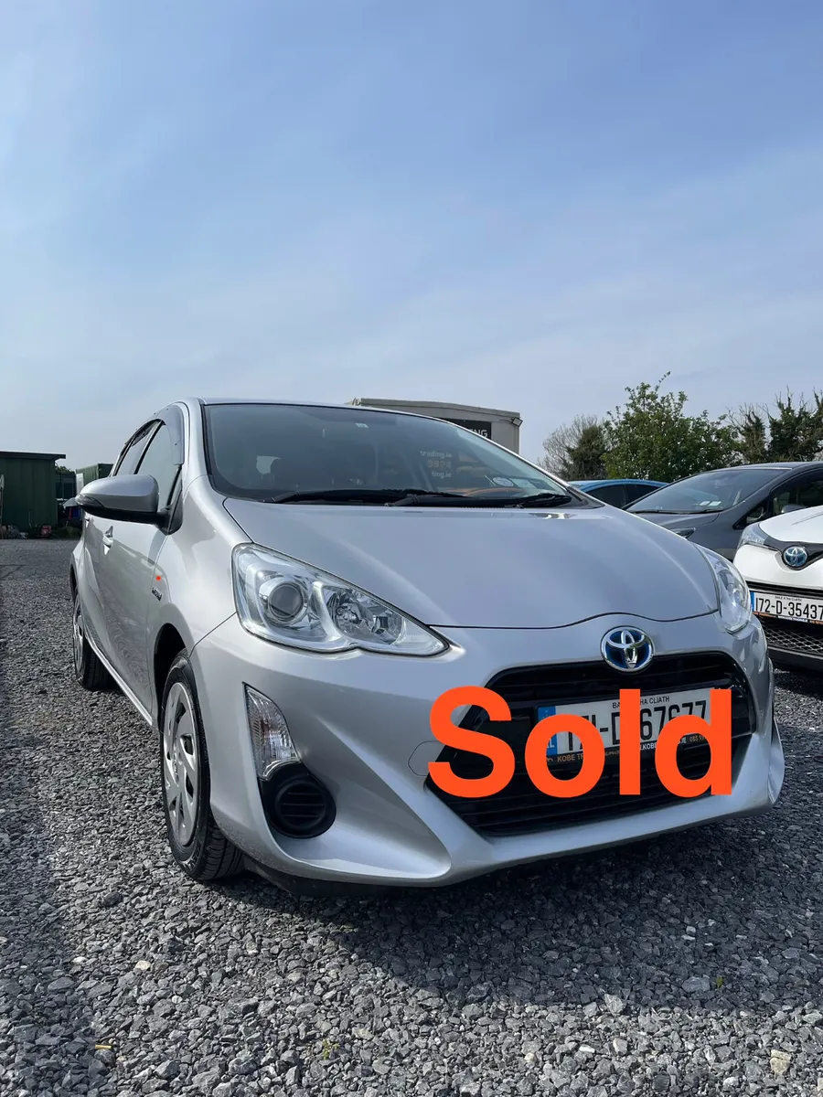 Toyota Aqua 2017 Hybrid Push start Excellent - Image 1