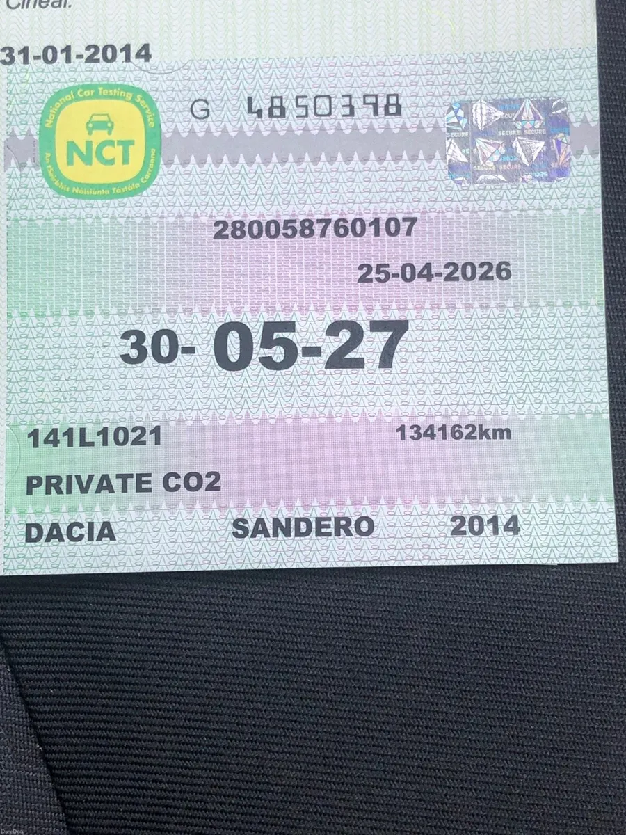 DACIA SANDERO 1.2 V LOW KM NCTD 5/27 - Image 3