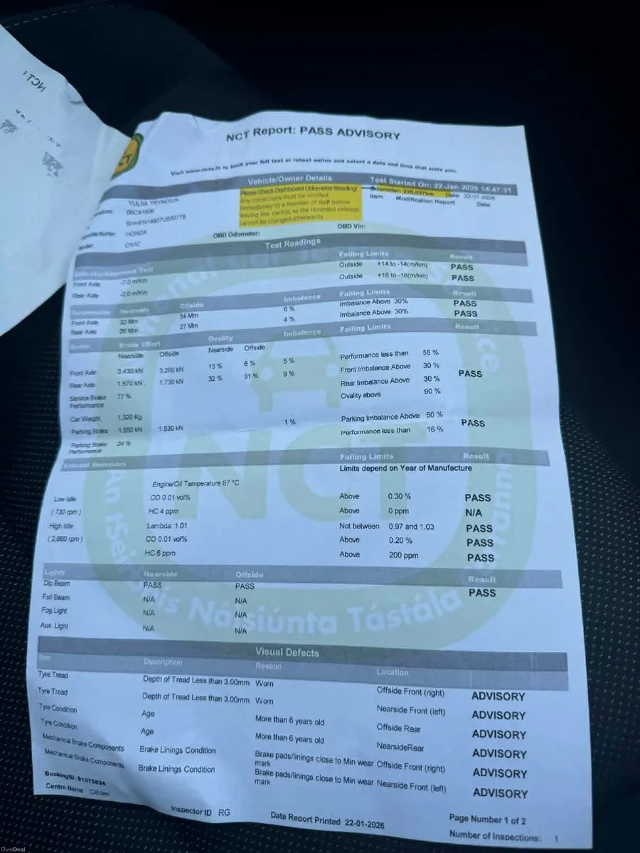 Honda Civic 2006 Automatic - Image 2