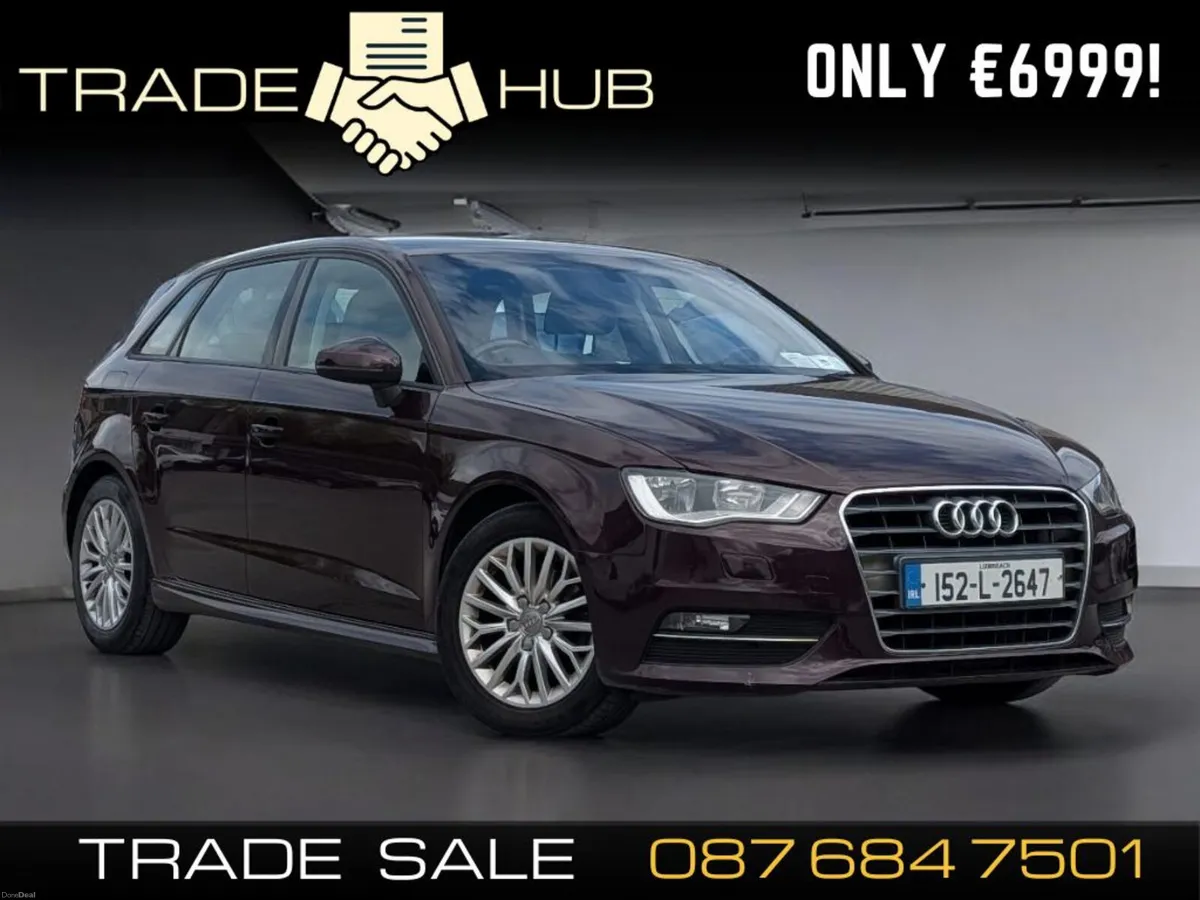 2015 Audi A3 1.6 Diesel warranty available - Image 1