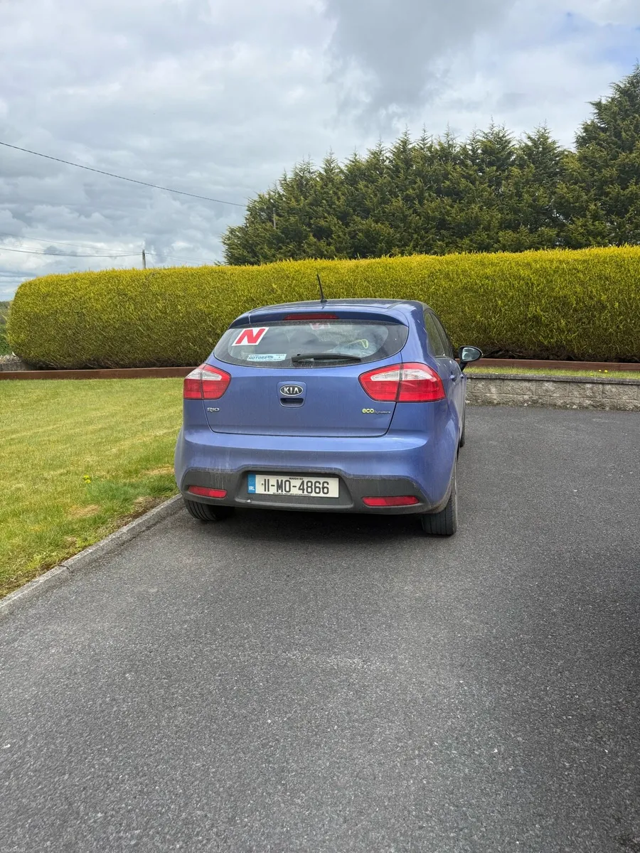 Blue Kia Rio hatchback 1.1 diesel - Image 3
