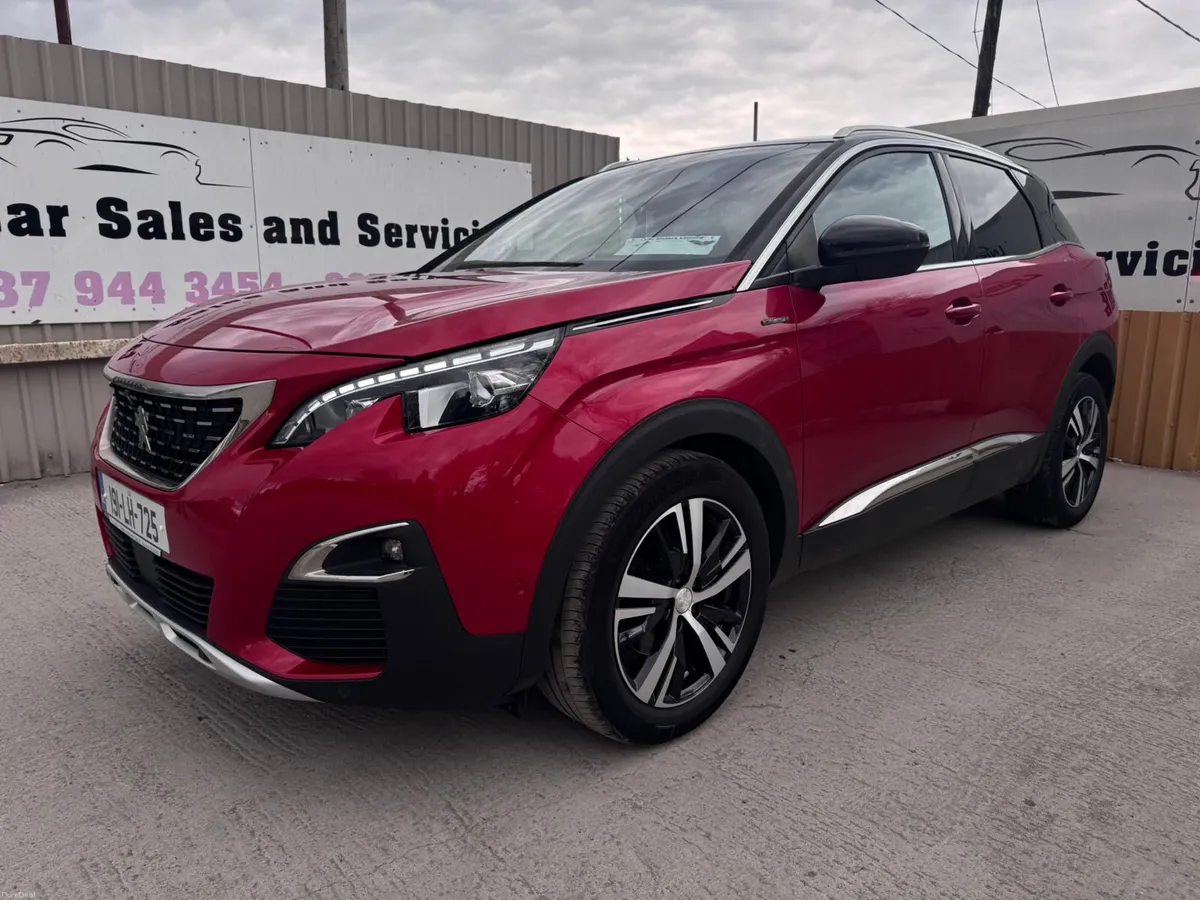 191 Peugeot 3008 1.2 130bhp GT Line High Spec - Image 1