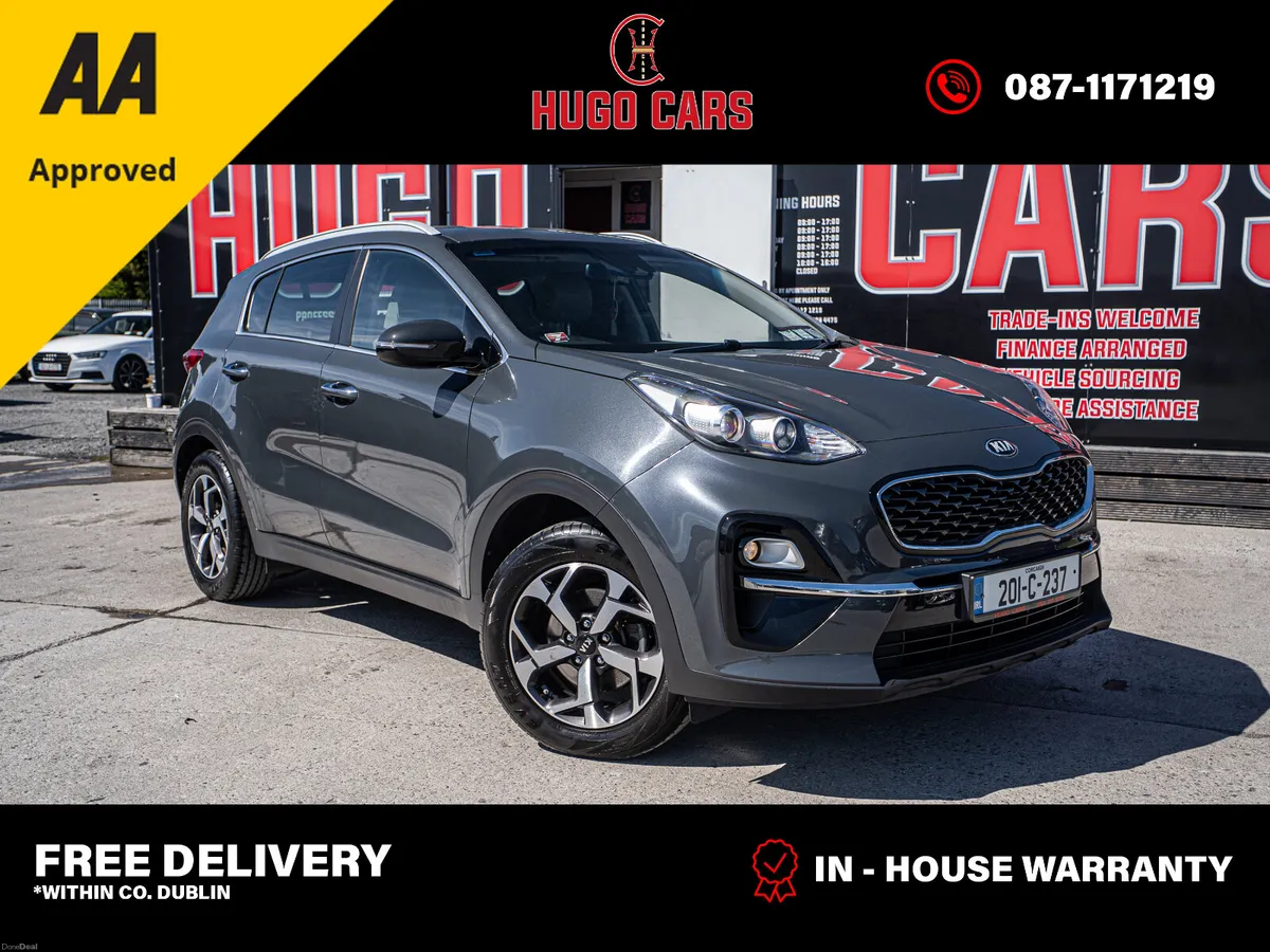 2020 Sportage 1.6 K3/Irish car/High spec/1yr warra - Image 1