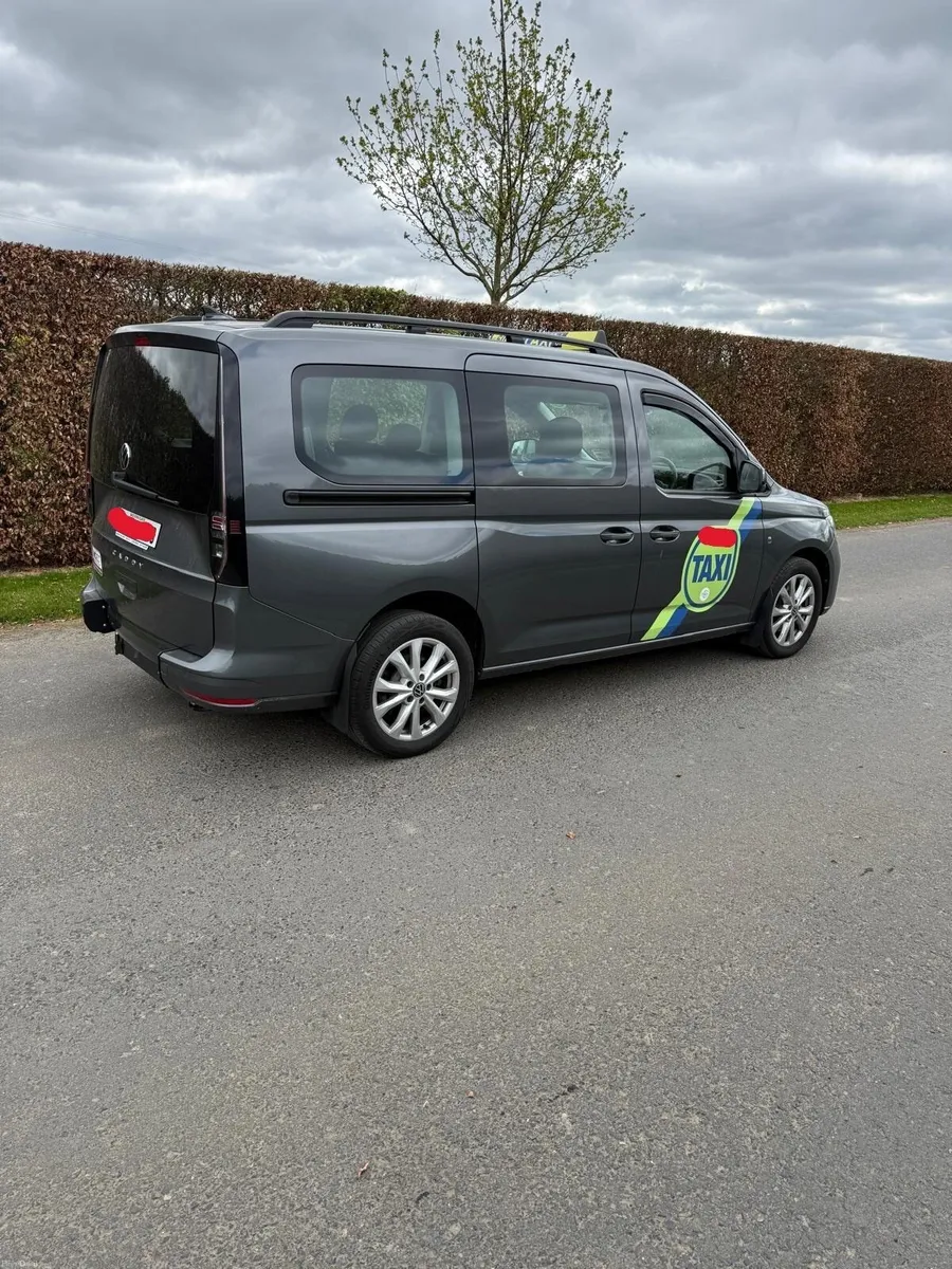 VW Caddy 7 Seater Taxi with Wheelchair 2022 - Image 2