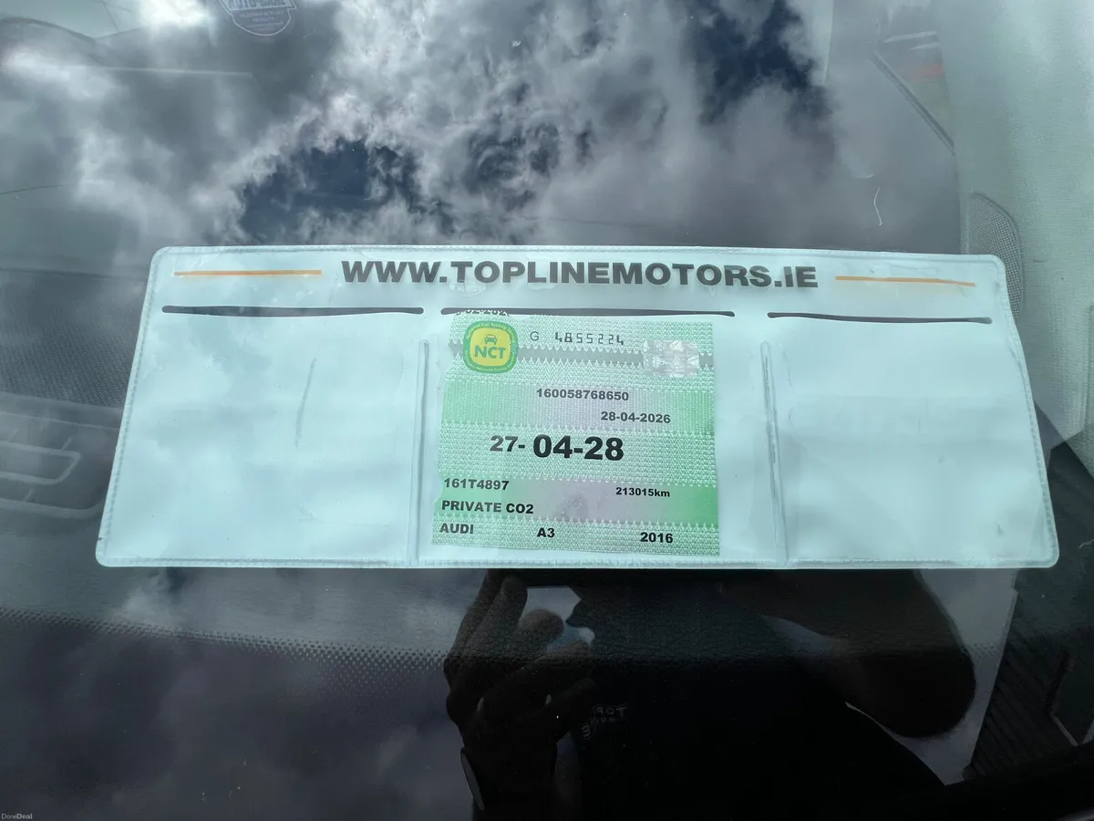 ==STUNNING AUDI A3//1.6 TDI//NEW NCT== - Image 2