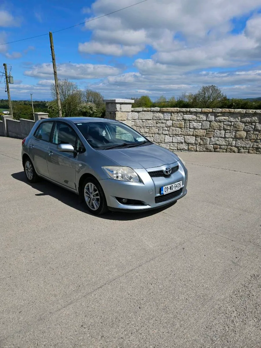 09 toyota auris petrol tax 12/26 nct11/26 low tax - Image 1