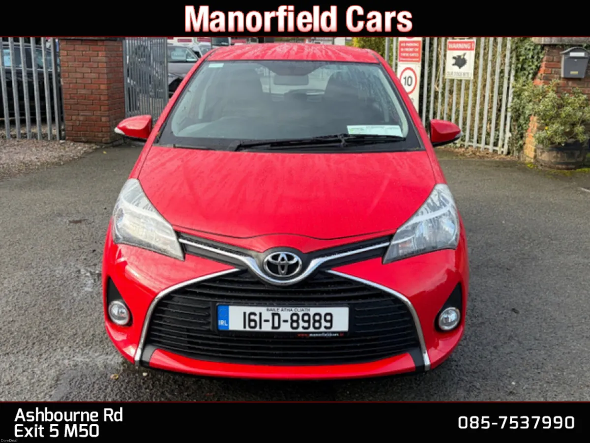 2016 161 Toyota Yaris Luna 1.0 Petrol *NCT 01/28* - Image 3