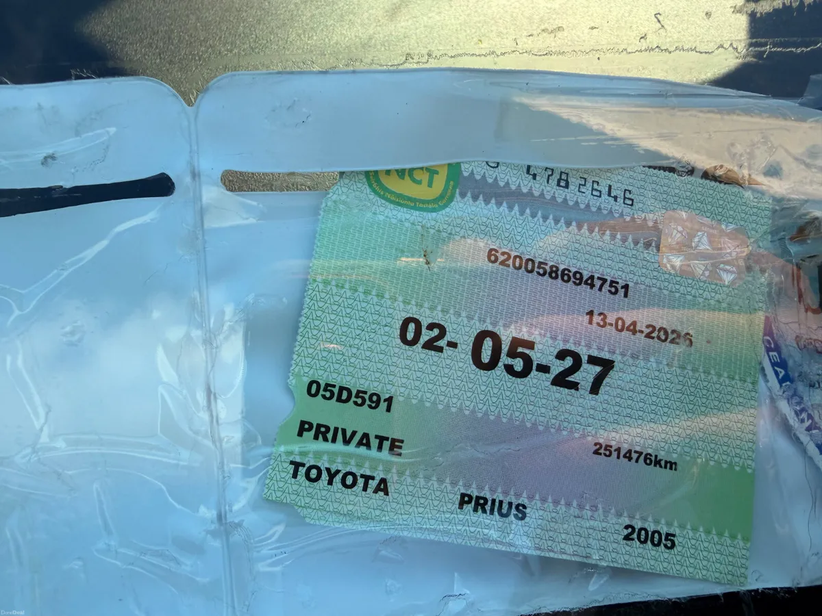 Toyota Prius 2005 with FRESH NCT - Image 2