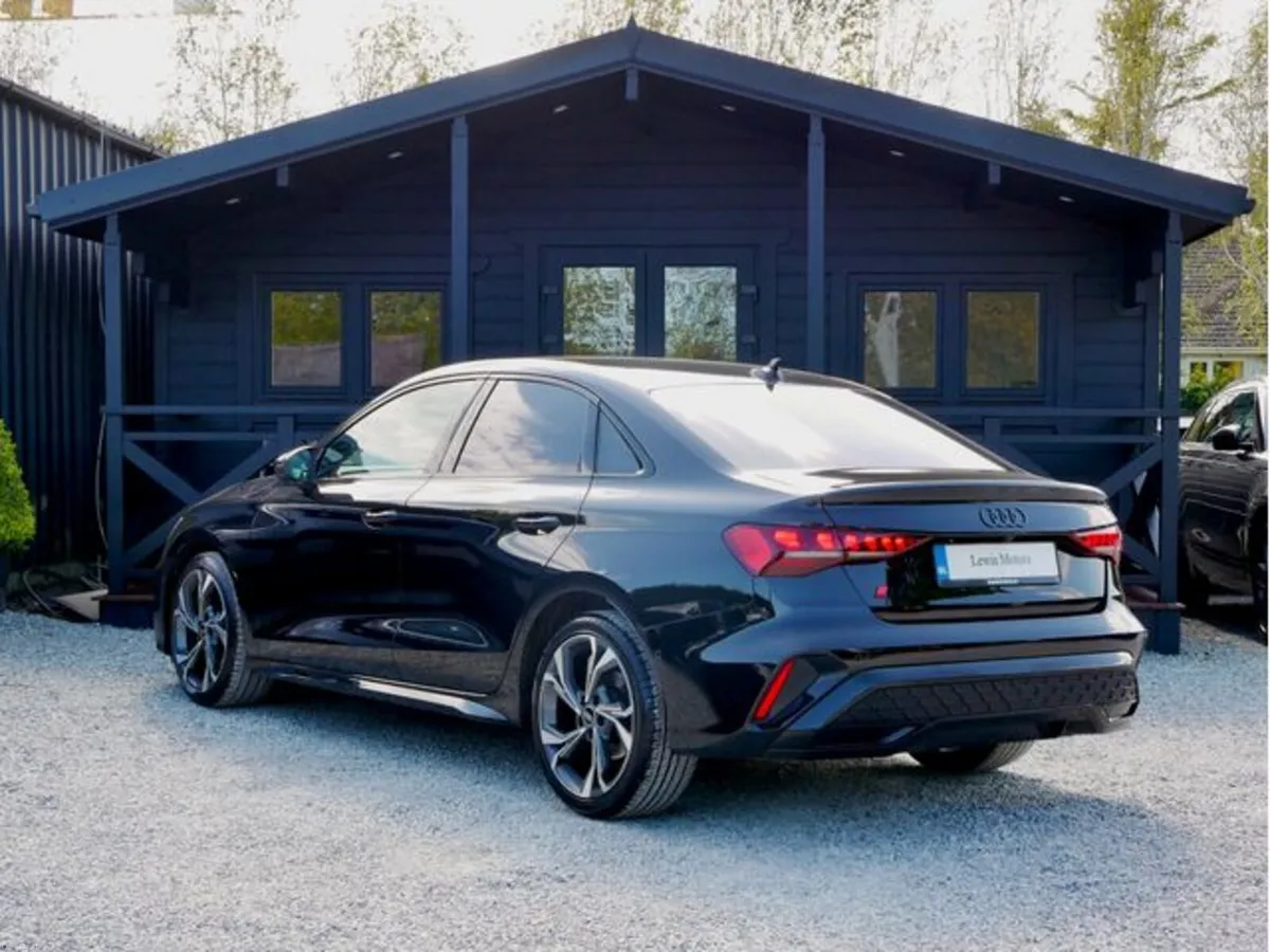 Audi A3 35 TDI 150HP S LINE, IRISH CAR, REAR VIEW - Image 4