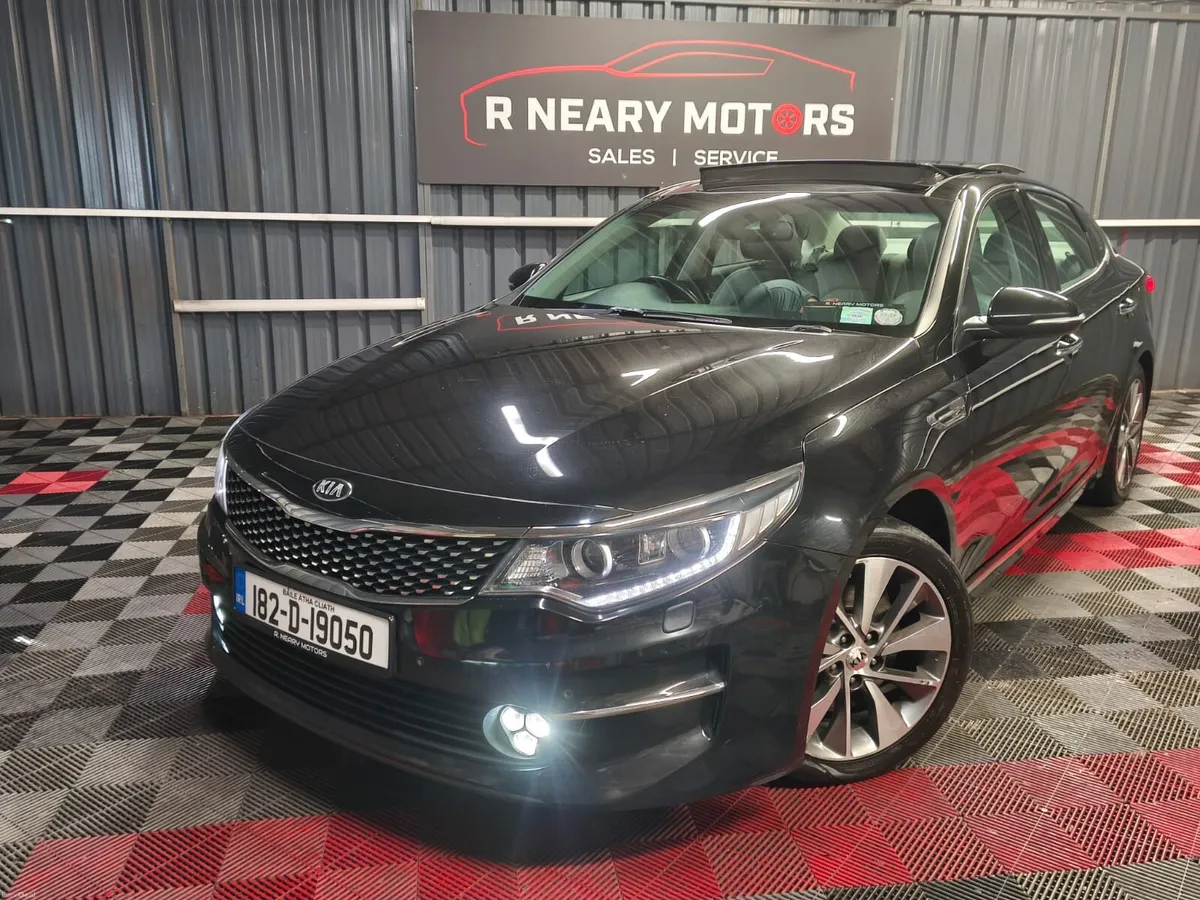 2018 182 Kia Optima 1.7 D Platinum SR Auto - Image 1