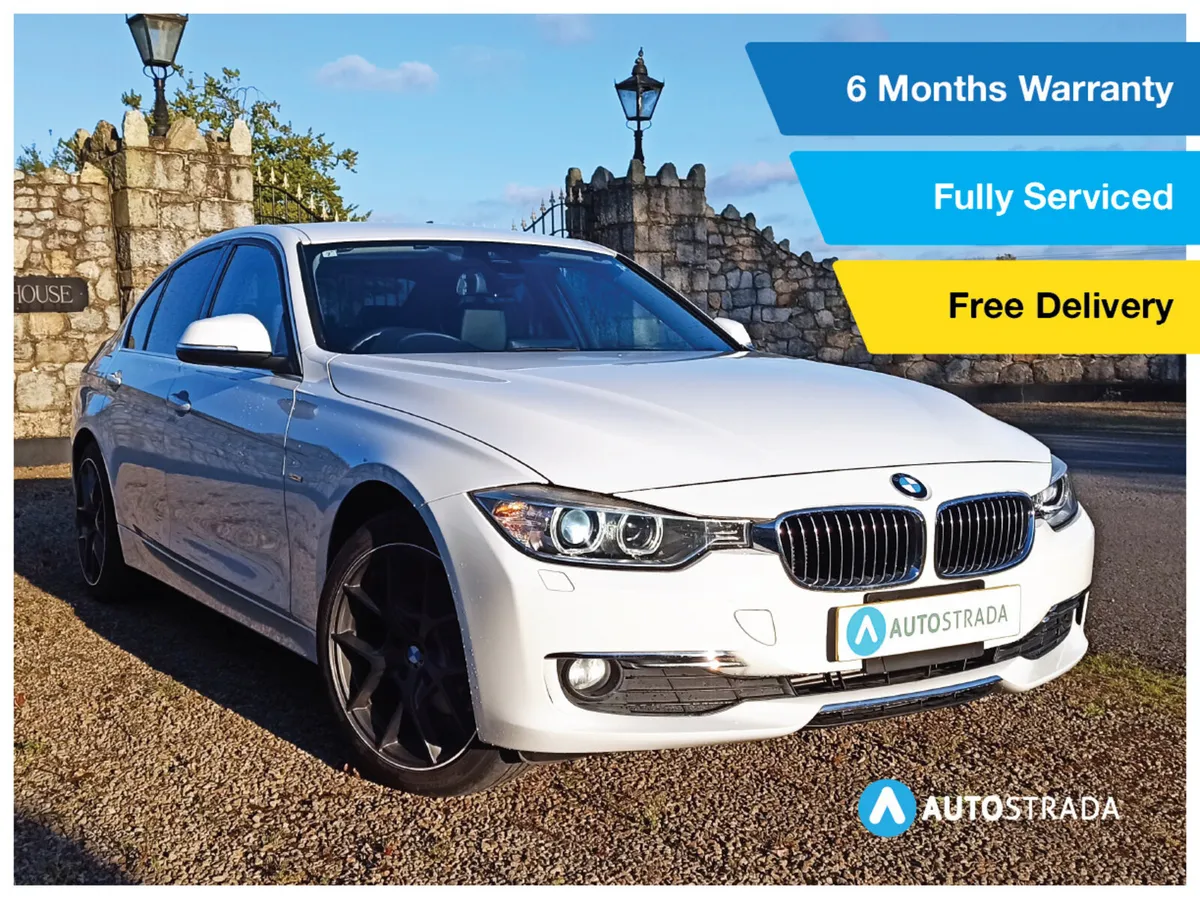 141 BMW 320d Luxury Auto • Black Leather - Image 1
