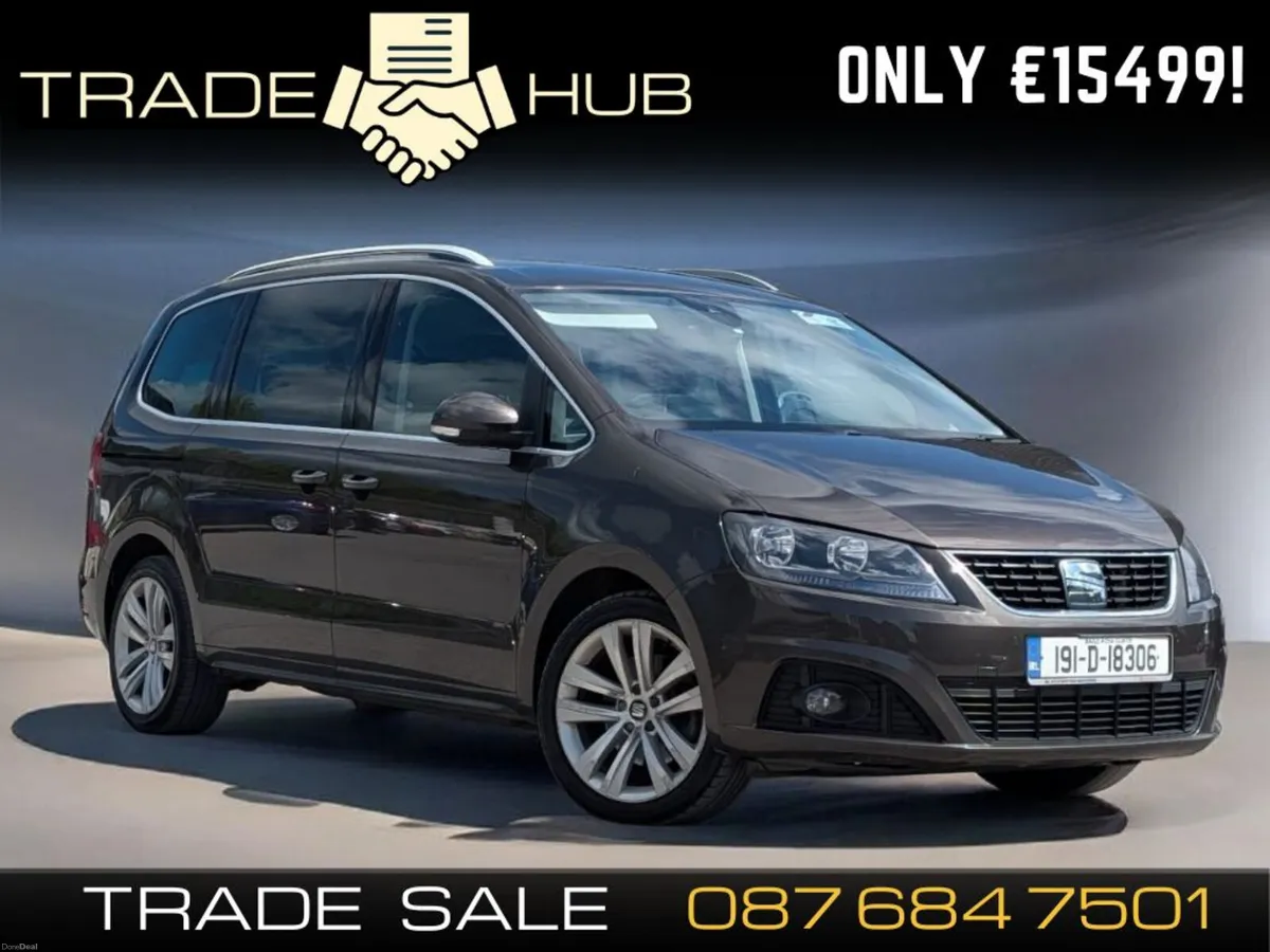 2019 SEAT Alhambra 2..0 Diesel warranty available - Image 1