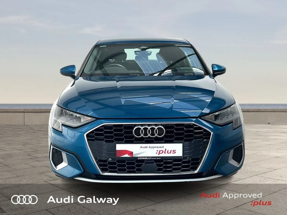 Audi A3 €326 p/m - 30 TDI SE 116BHP ~ATOLL BLUE~ - Image 2