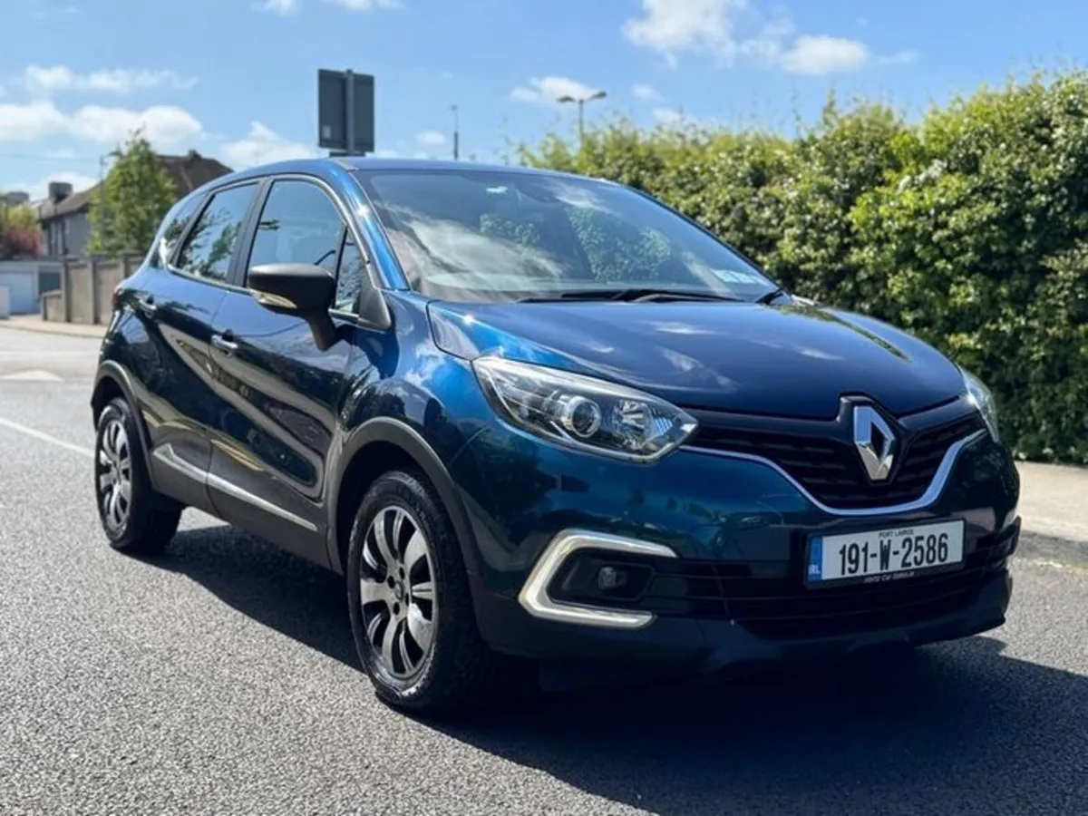 2019 Renault Captur 1.5L Diesel NCT + Tax + Low Mi - Image 1