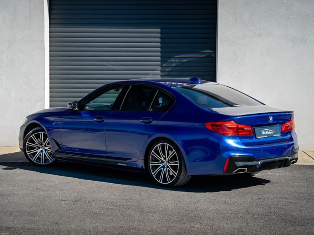 BMW 5-Series 520D M Sport *SAN MARINO BLUE* - Image 4