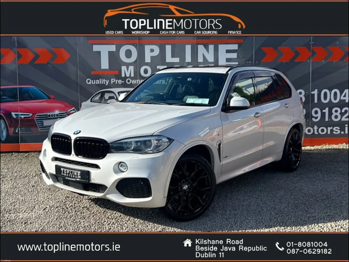 ==X5 35D//BLACK LEATHER//HARMAN KARDON//PANROOF== - Image 1