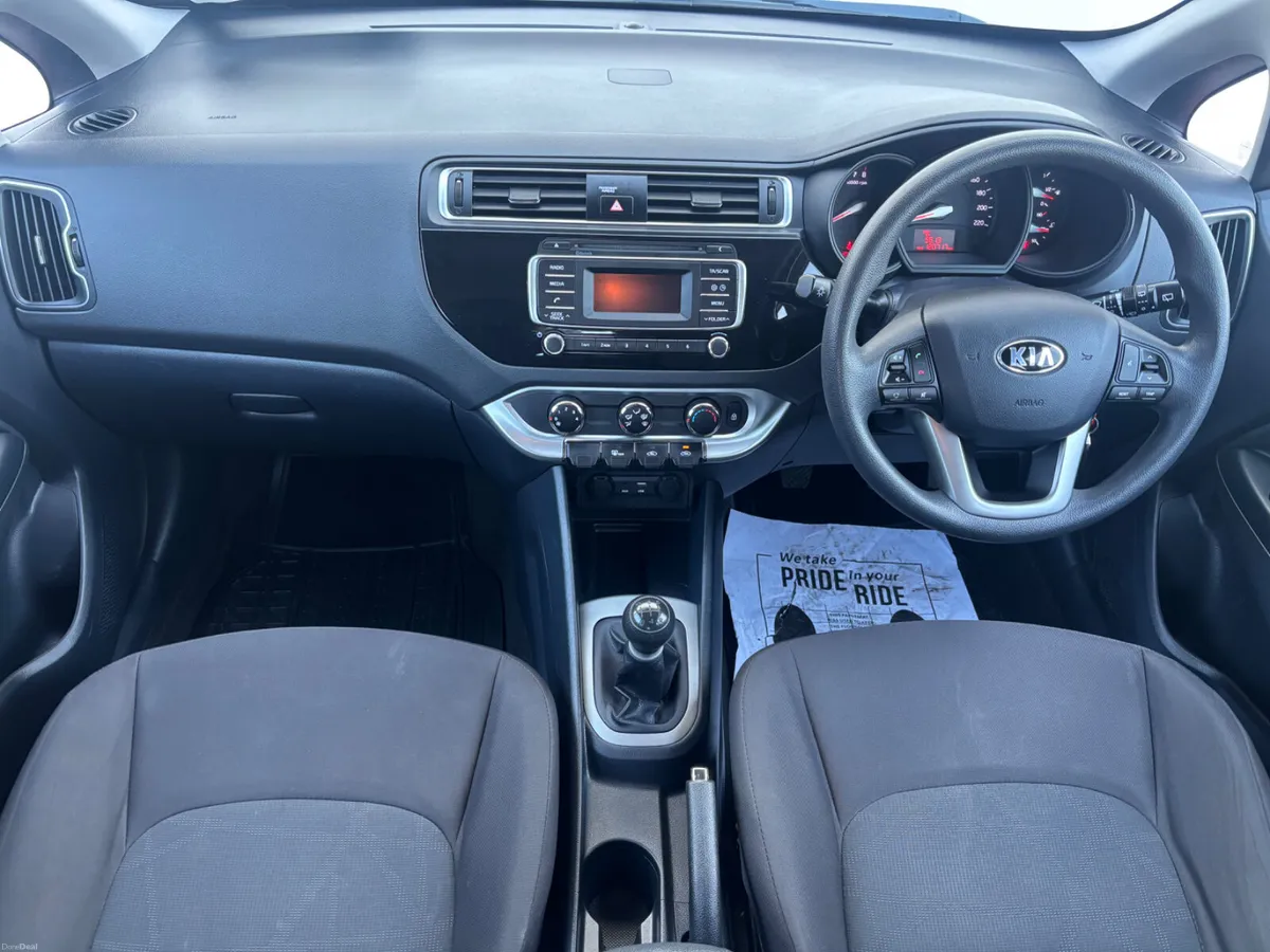 2015 KIA RIO 1.25i 5D NCT TAX FSH LOW KMS - Image 2