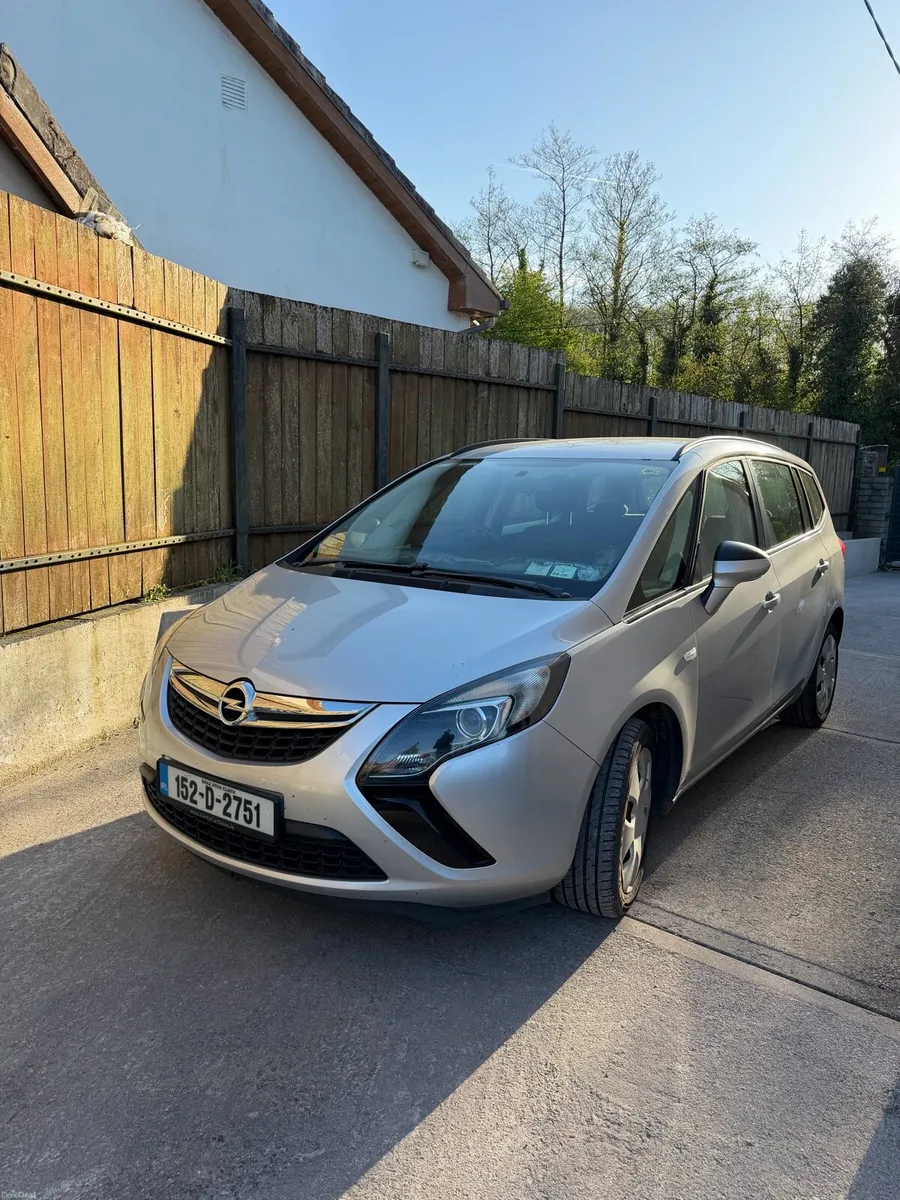 2015 Opel Zafira 7 seater, 127k miles, NCT - Image 1