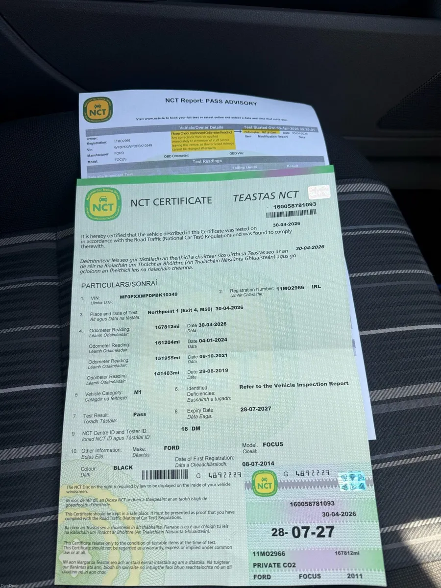 2011 Ford Focus 1.6 TDCI Nct 03/27 - Image 4