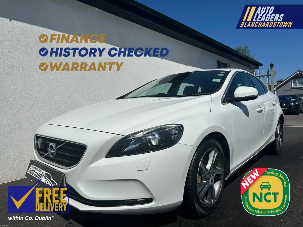 VOLVO V40 2.0 D4 AUTO LOW KM LEATHER - Image 1
