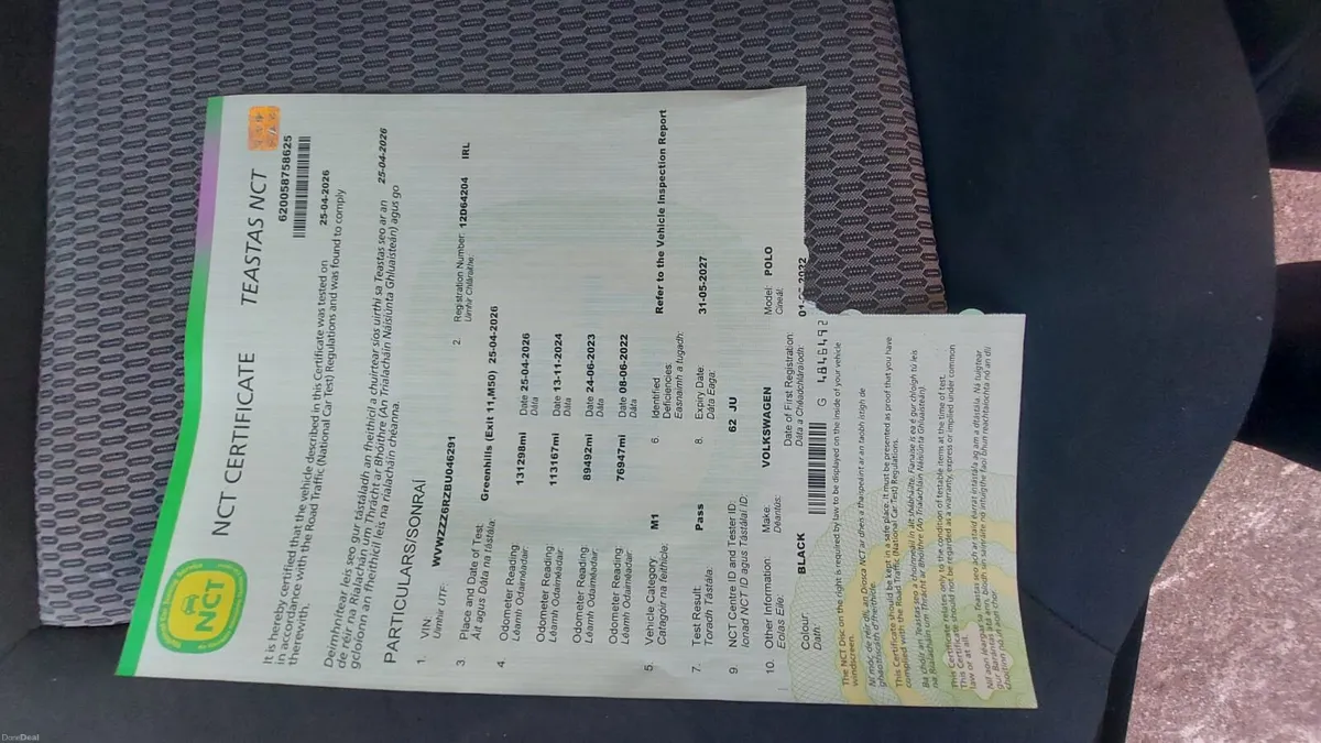 2011 vw polo 130k miles fresh nct read ad - Image 2