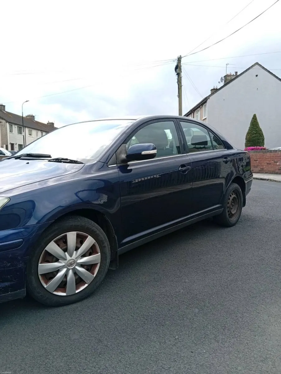 08 avensis 1.6 taxed and tested - Image 2