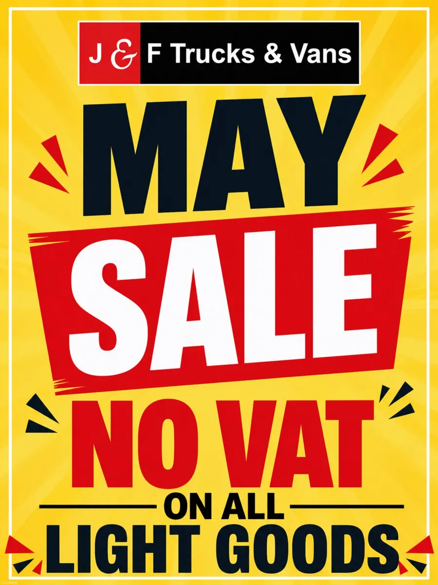 May Sale - NO VAT on all Light Goods! - Image 1