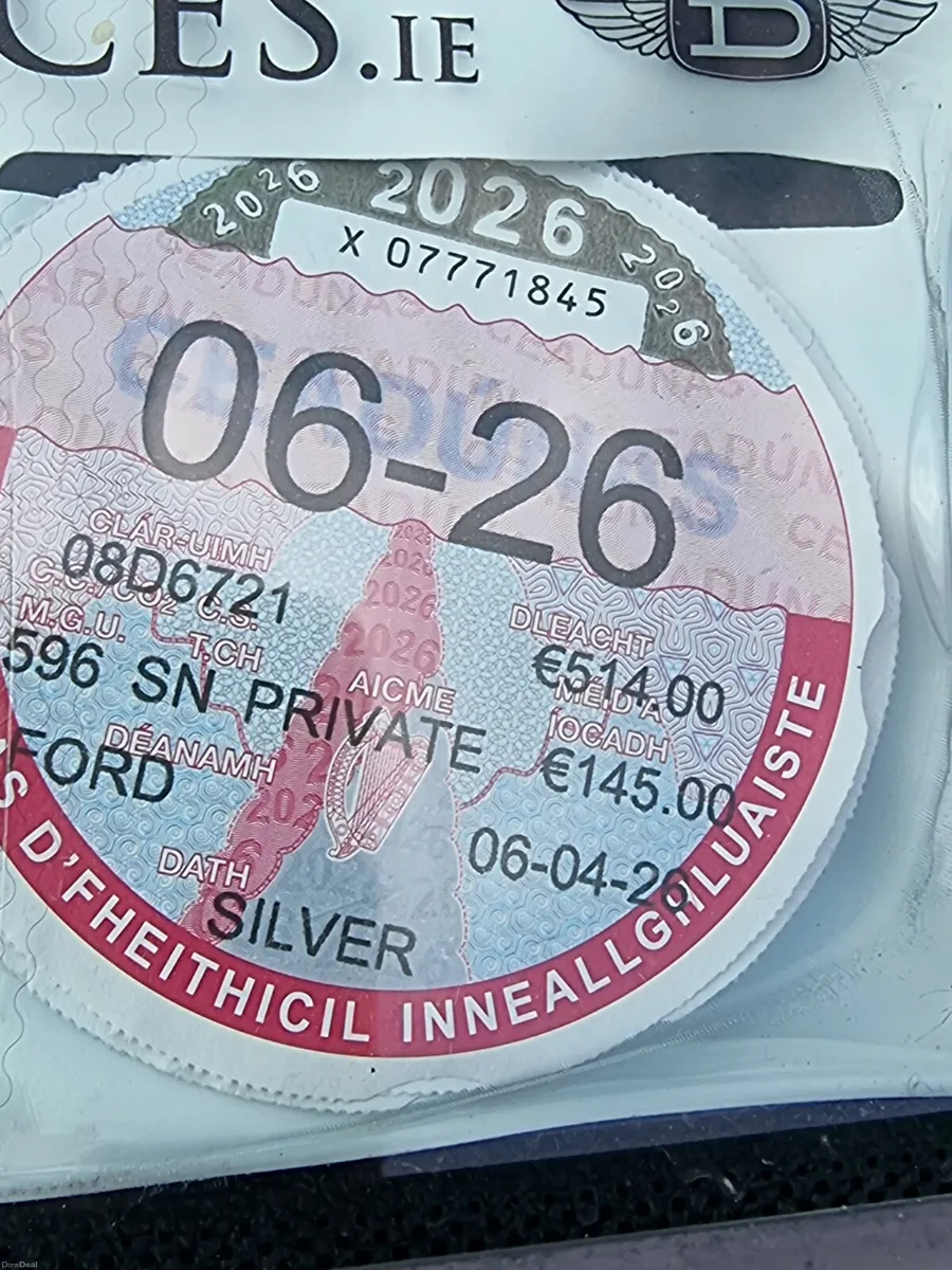 €890 Ford Focus C-Max 2008 nct&tax €890 - Image 3