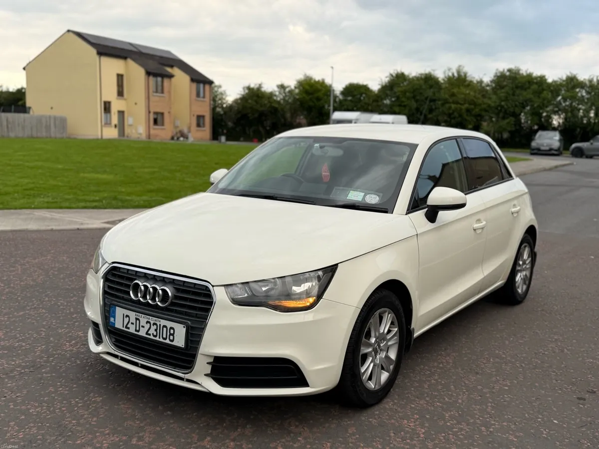 12 audi a1 1.6tdi diesel 4doors with nct - Image 1
