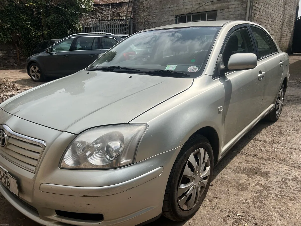 Toyota avensis 1.6 nct and tax - Image 1
