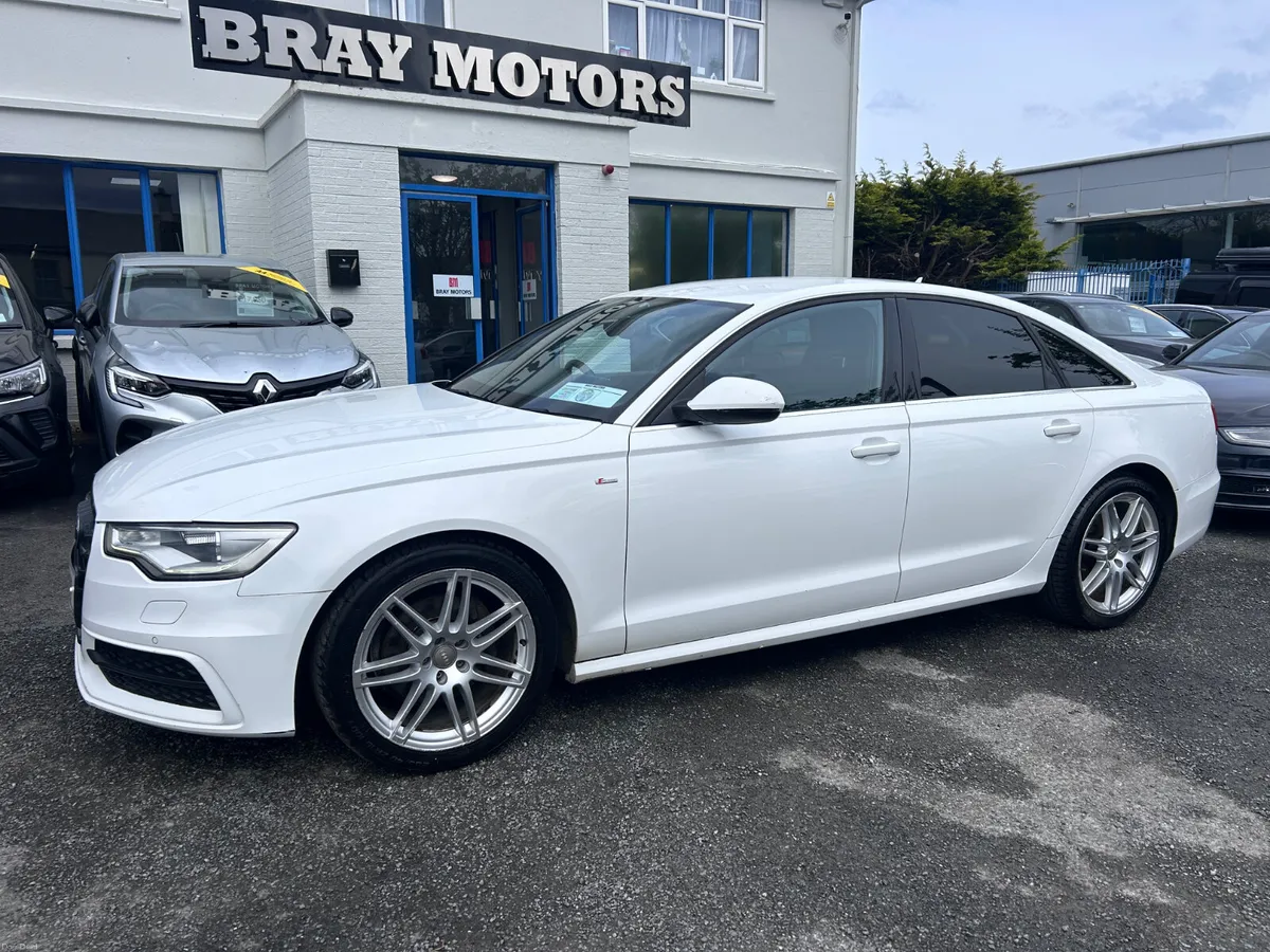 2012 AUDI A6 2.0TDI S LINE BLACK LEATHER NEW NCT - Image 1