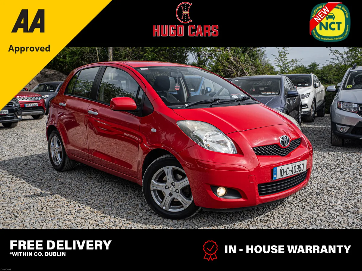 2010 Toyota Yaris 1.3/New NCT/Warranty - Image 1