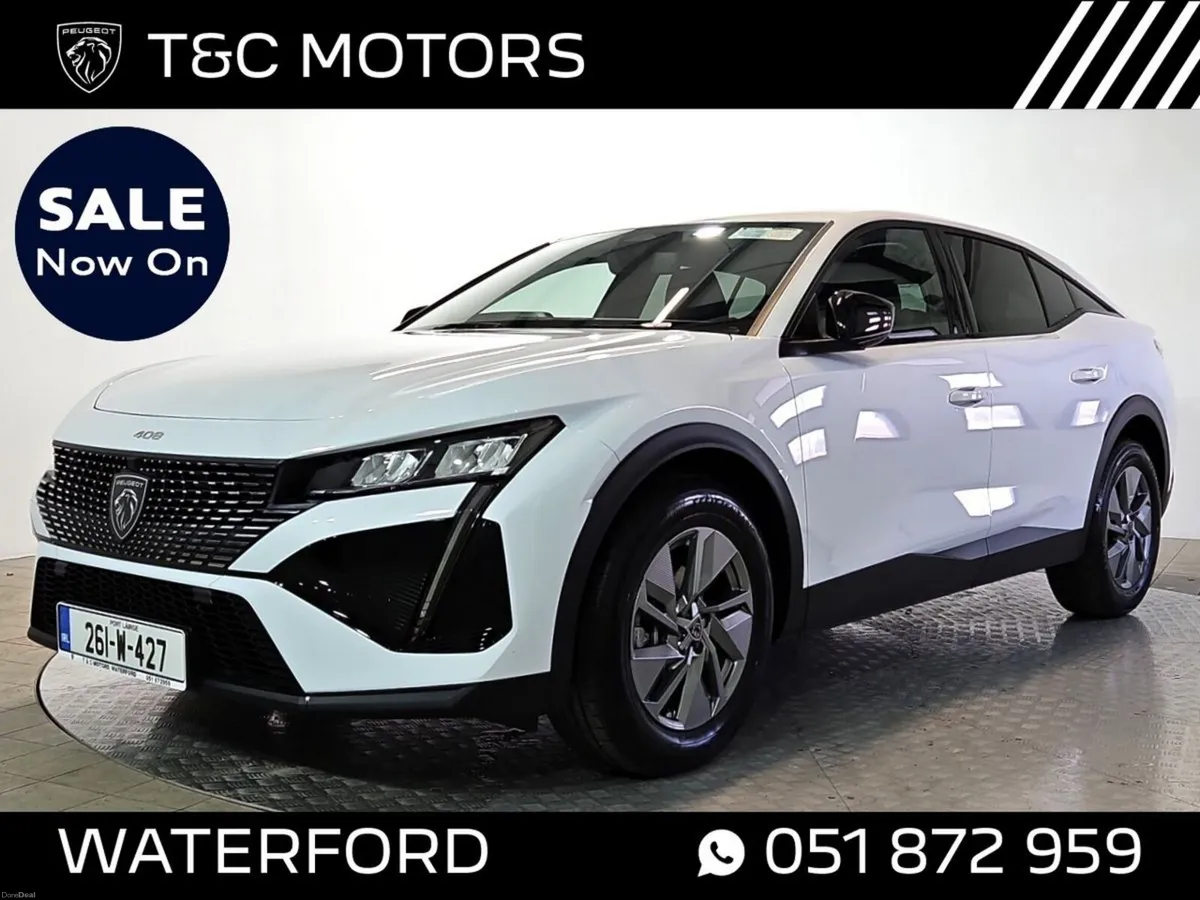 Peugeot 408 MHEV 145BHP e-DCS6 Allure Auto - Image 1