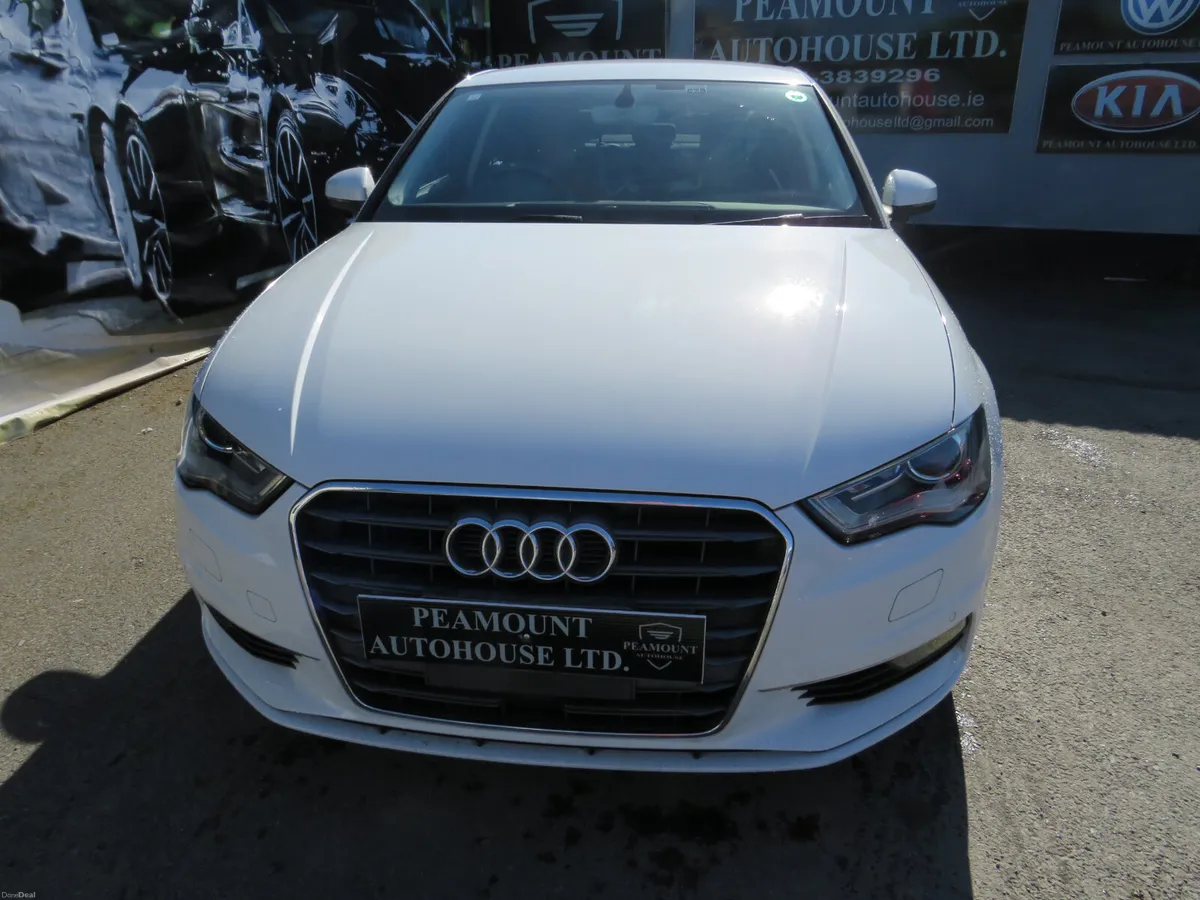 16 AUDI A3 4DR SALOON AUTOMATIC SPORTS IN WHITE - Image 3