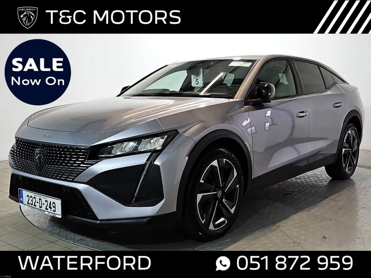 Peugeot 408 Allure Pack Auto 19" Diamond Cut Alloy - Image 1