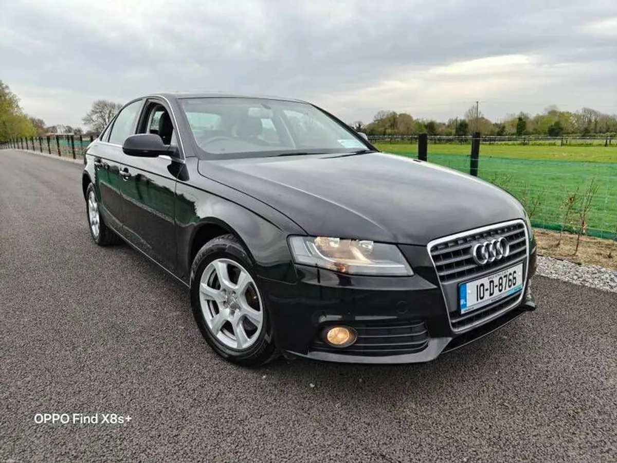 2010 Audi A4 2.0 TDi (New NCT 02/27 06/26) Low KMs - Image 1