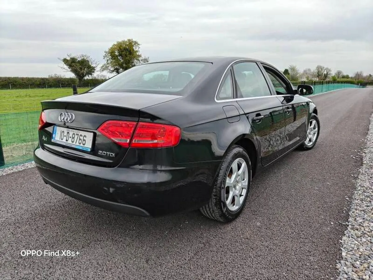 2010 Audi A4 2.0 TDi (New NCT 02/27 06/26) Low KMs - Image 3