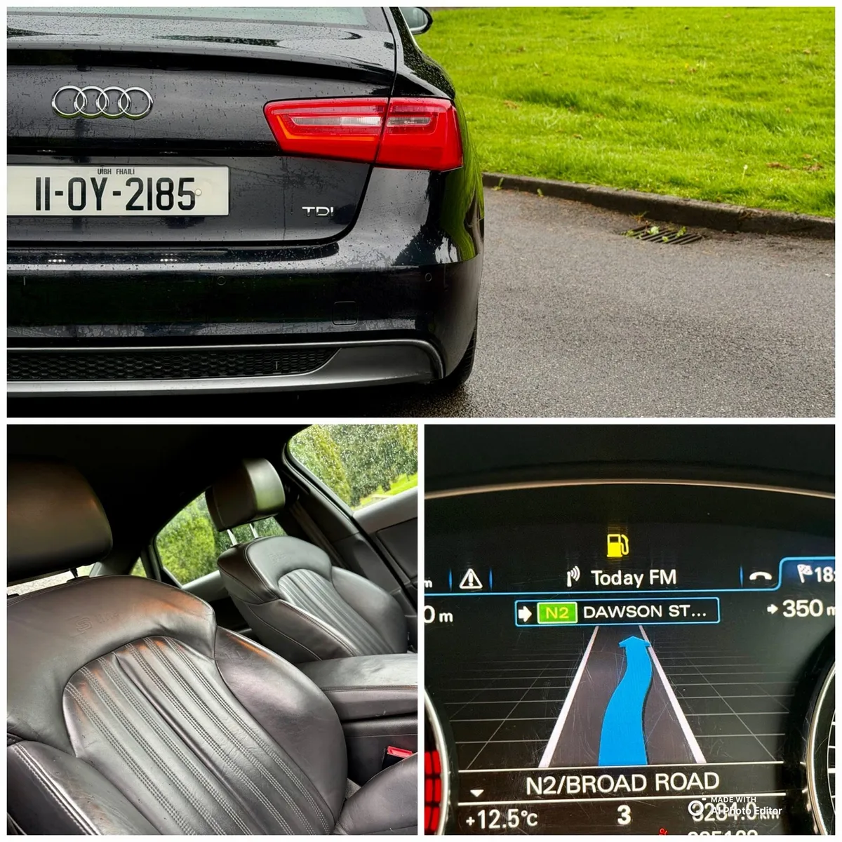 2011 Audi A6 (Factory S-Line)2.0 TDI (New nct &Tax - Image 3