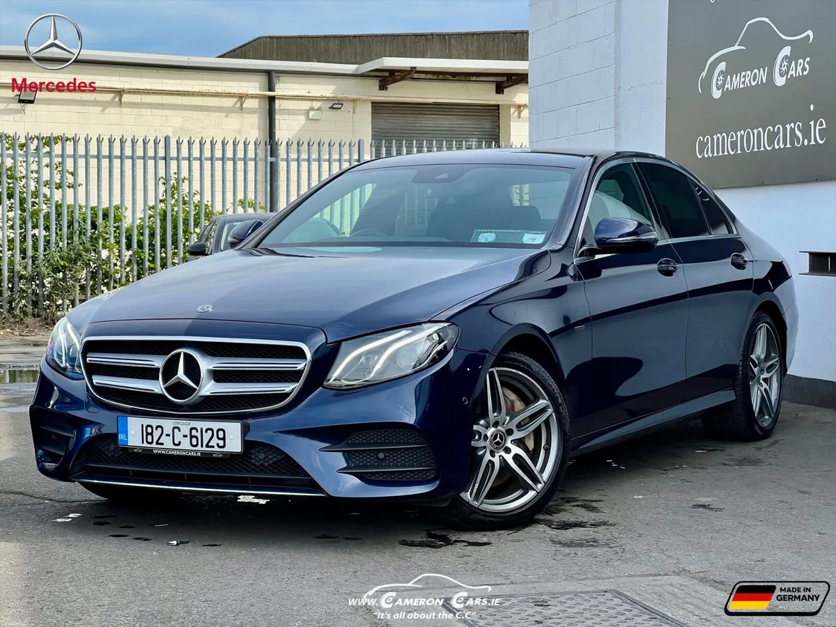 MERCEDES BENZ E350e AMG LINE ONE OWNER FINANCE - Image 1