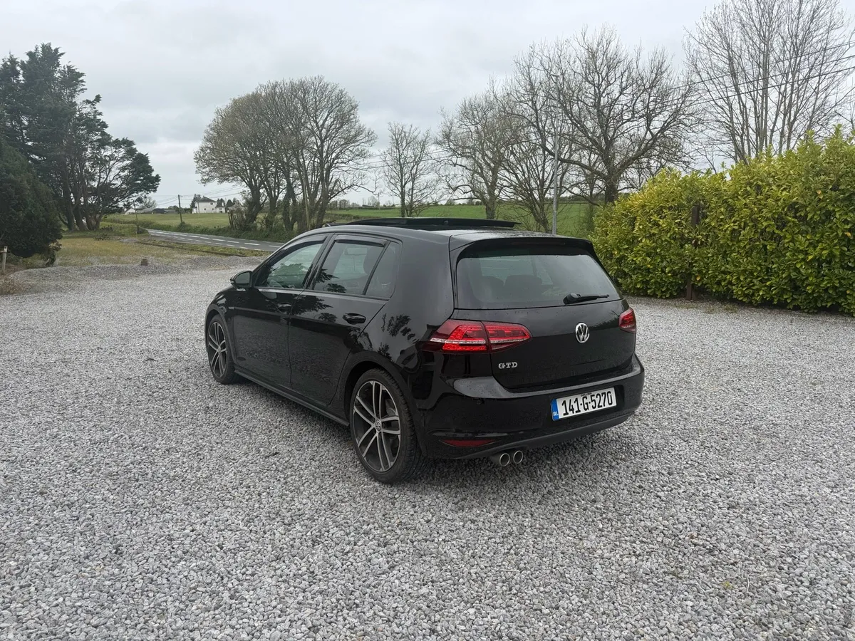 Volkswagen Golf GTD Mk7 – Black – Sunroof - Image 3