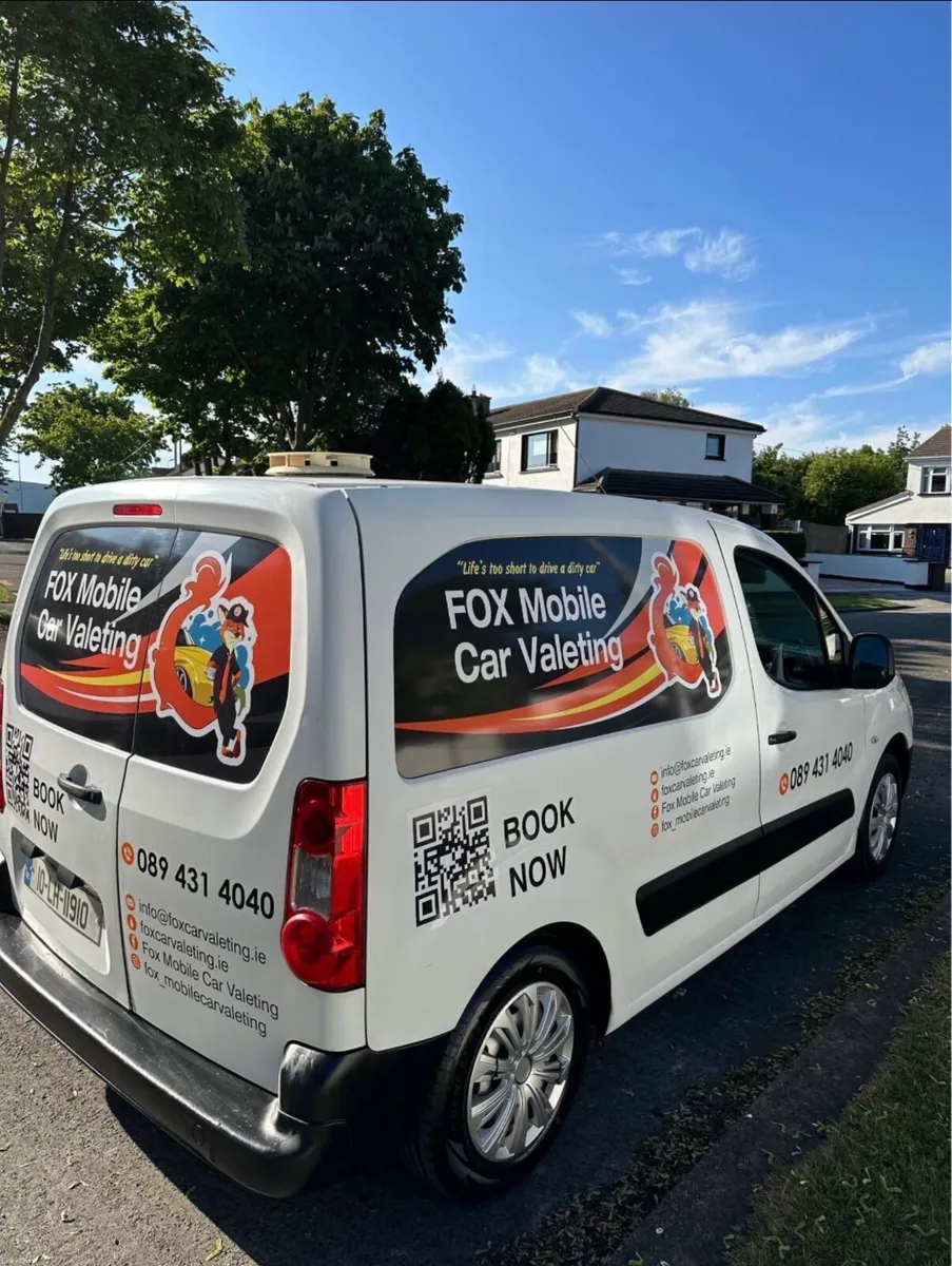 Valeting van for sale - Image 1