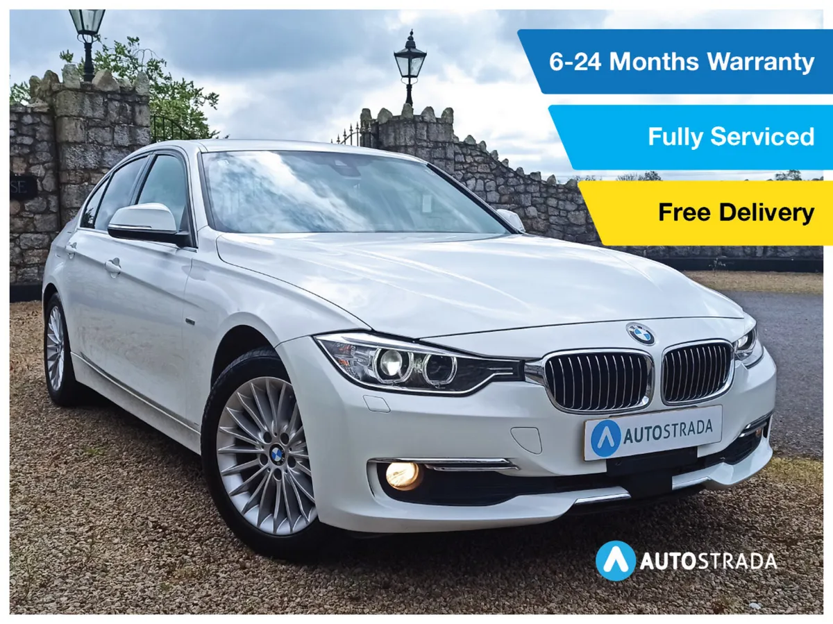 151 BMW 320d luxury • Black Leather - Image 1