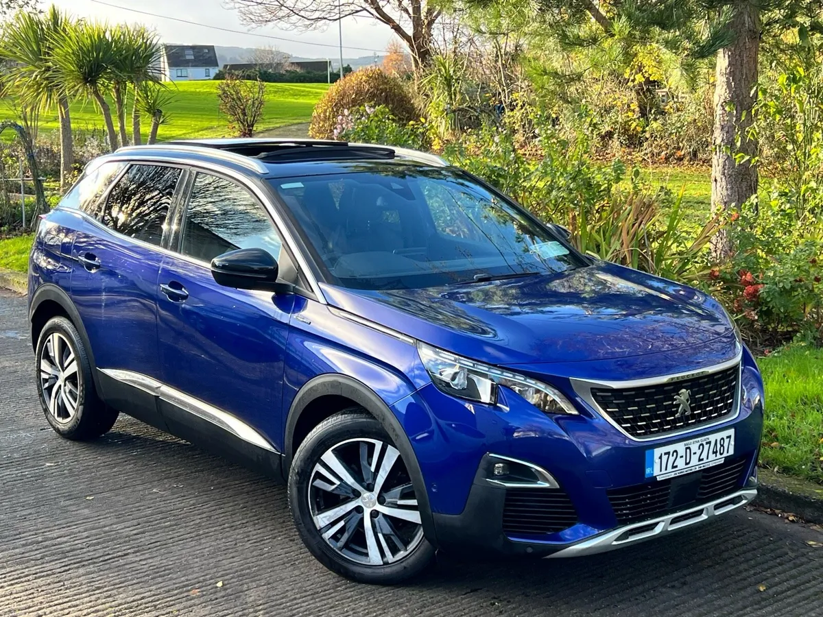 172 PEUGEOT 3008 GT LINE 1.6 DIESEL AUTO GLASS ROO - Image 2