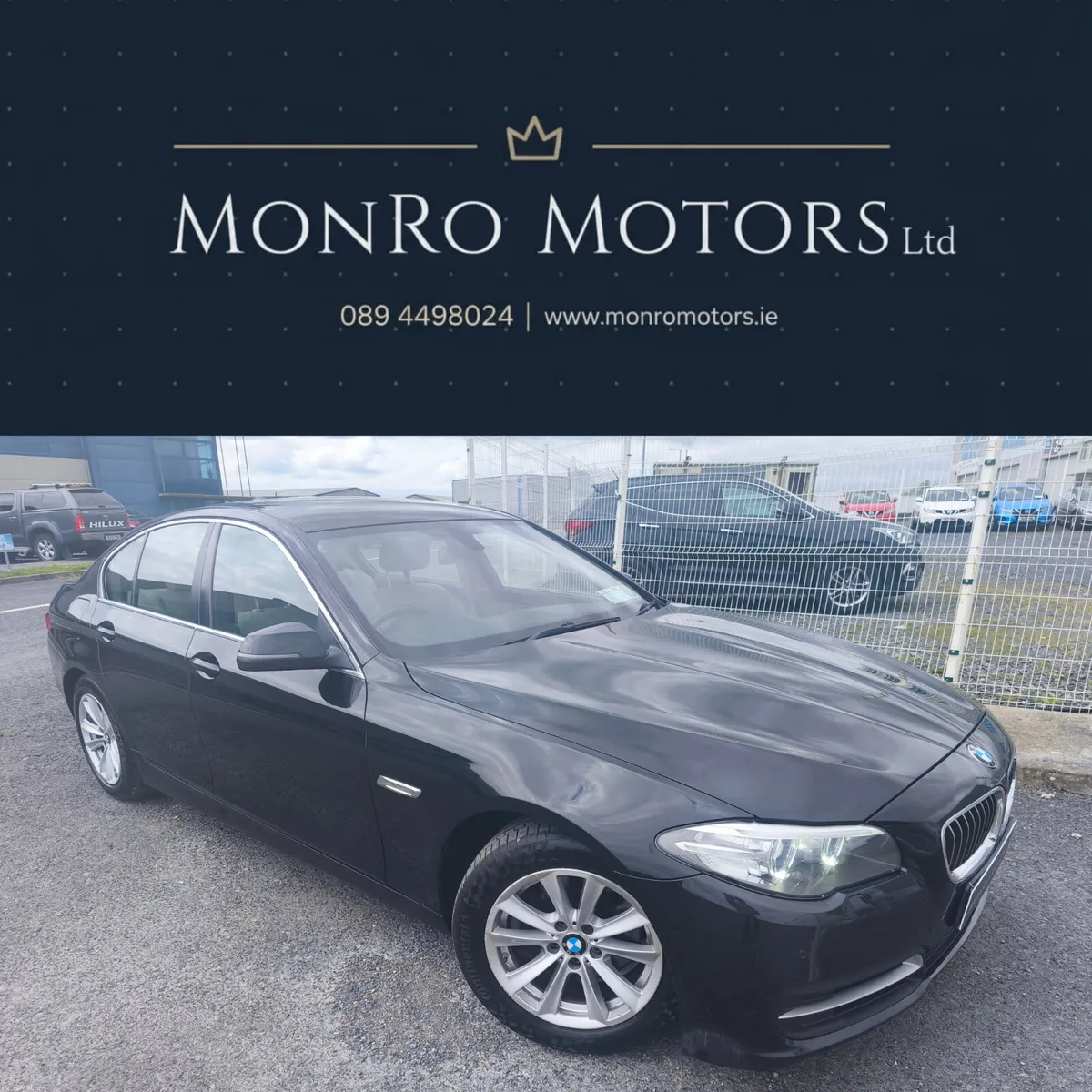 BMW 5-Series 2015 518d SE Auto, New Nct - Image 1